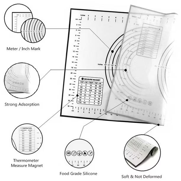Non-Stick Silicone Baking Mat