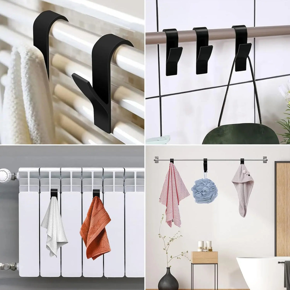 2-Pack Over-the-Cabinet Towel Rack – Kitchen & Bathroom