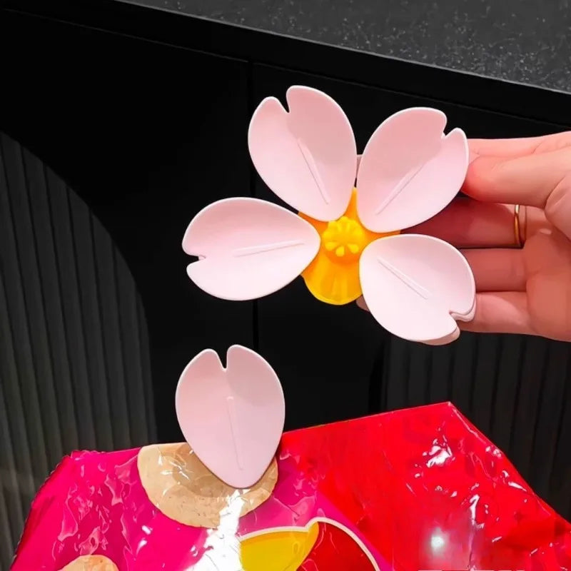 Magnetic Flower Fridge Clips – Food Bag Sealer & Kitchen Storage Clip