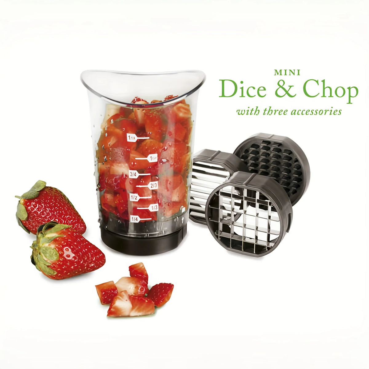 Vegetable & Fruit Slicer Cup – Easy Kitchen Food Cutter